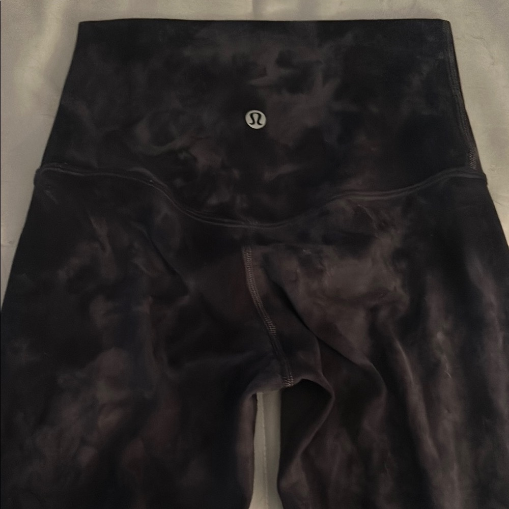 Lululemon Tye Dye Patterned Leggings